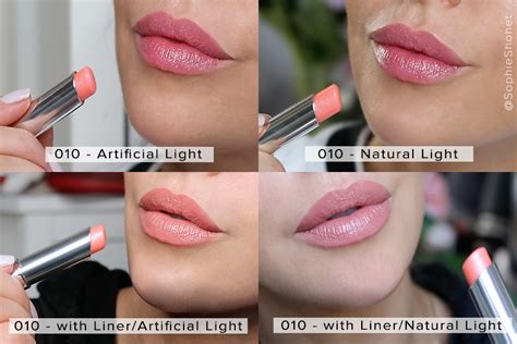 dior dior lip glow swatch